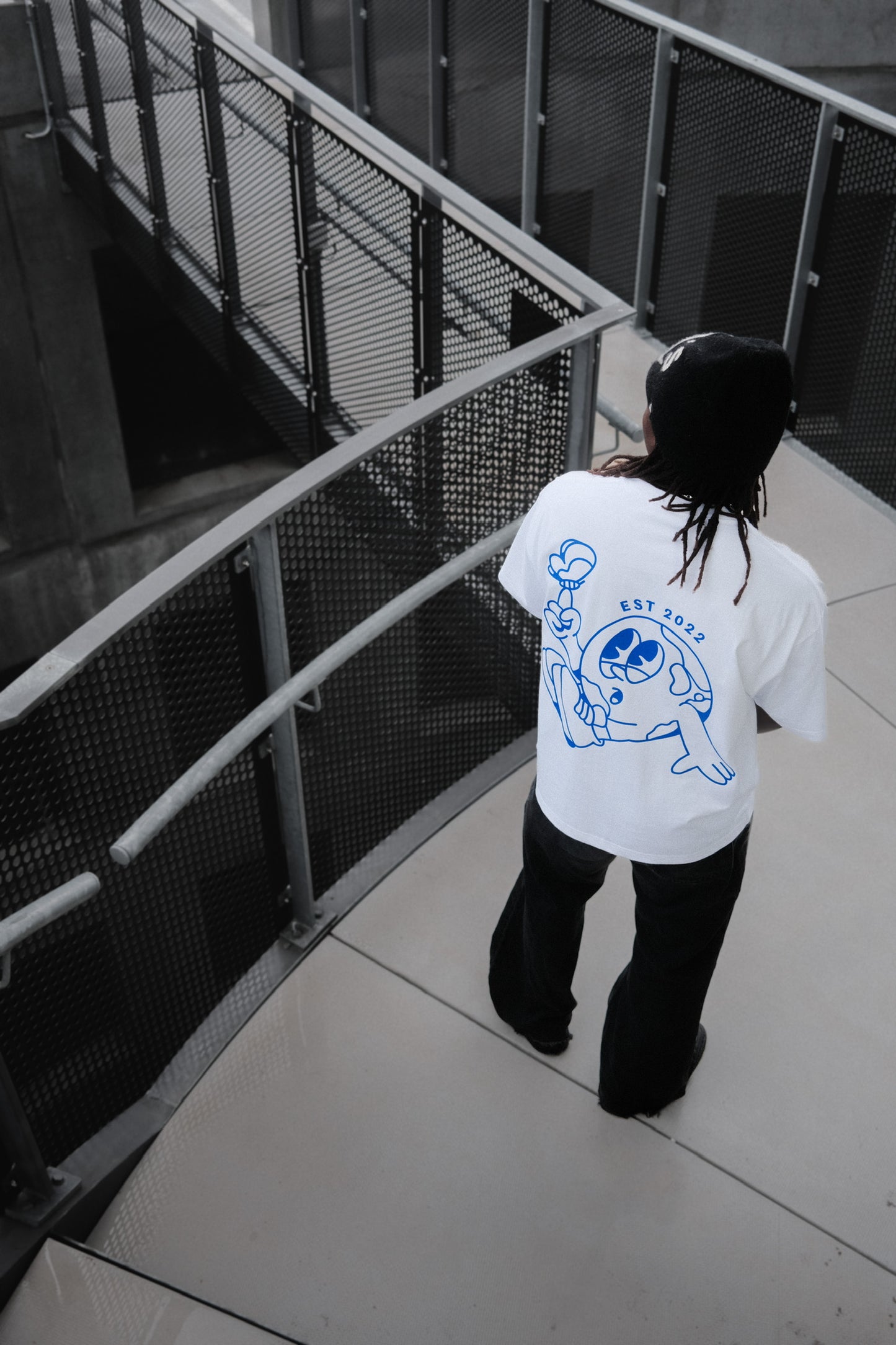 A'REVE Box Fit Heavy Tee - White