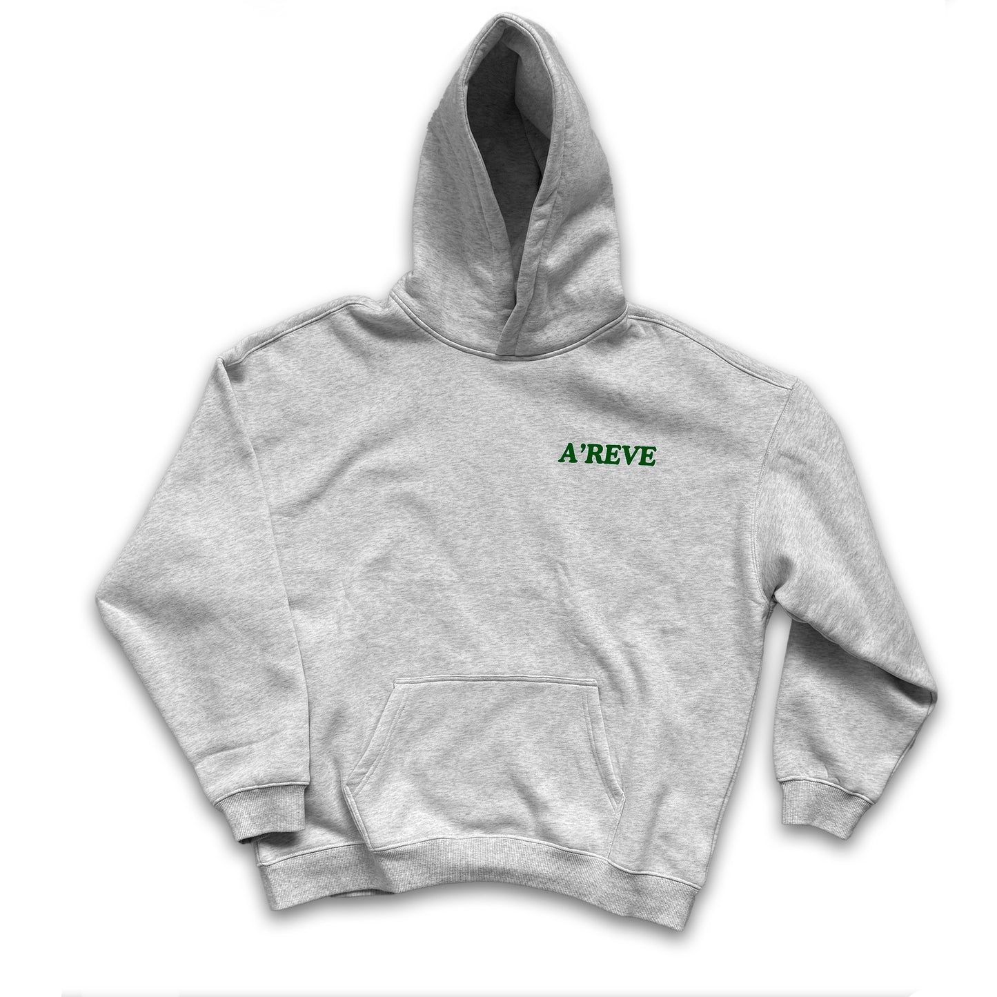 A'REVE Oversized Hoodie - Light Grey