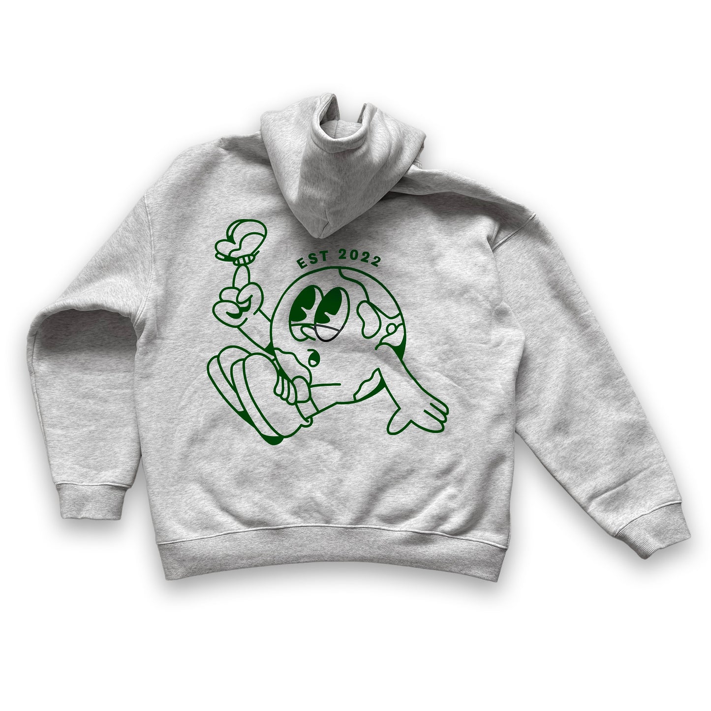 A'REVE Oversized Hoodie - Light Grey