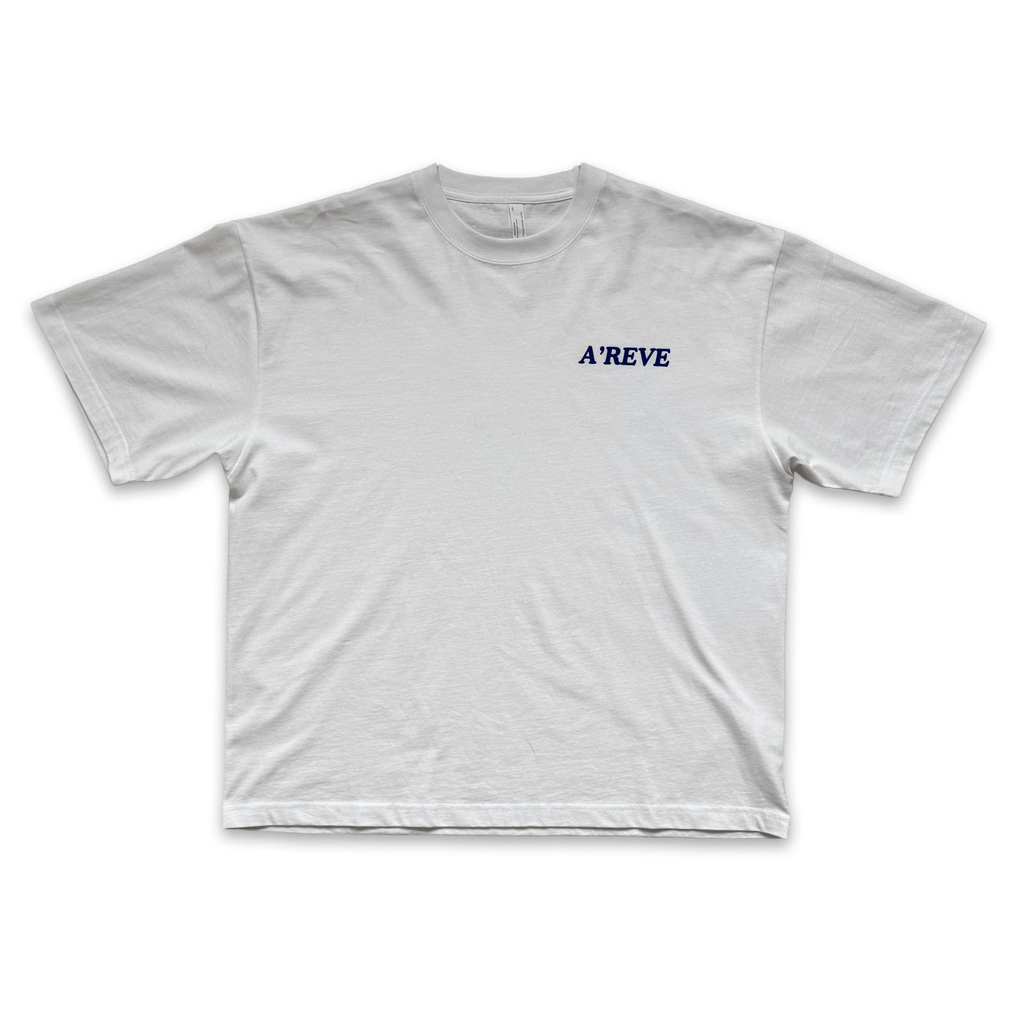 A'REVE Box Fit Heavy Tee - White