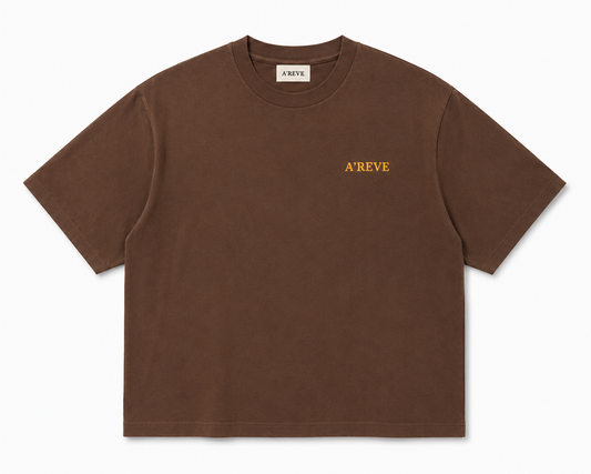 Oversized Box fit, Unisex - Chocolate Brown