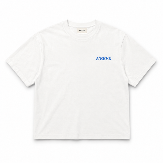 Oversized Box Fit, Unisex - Cream/ Off White