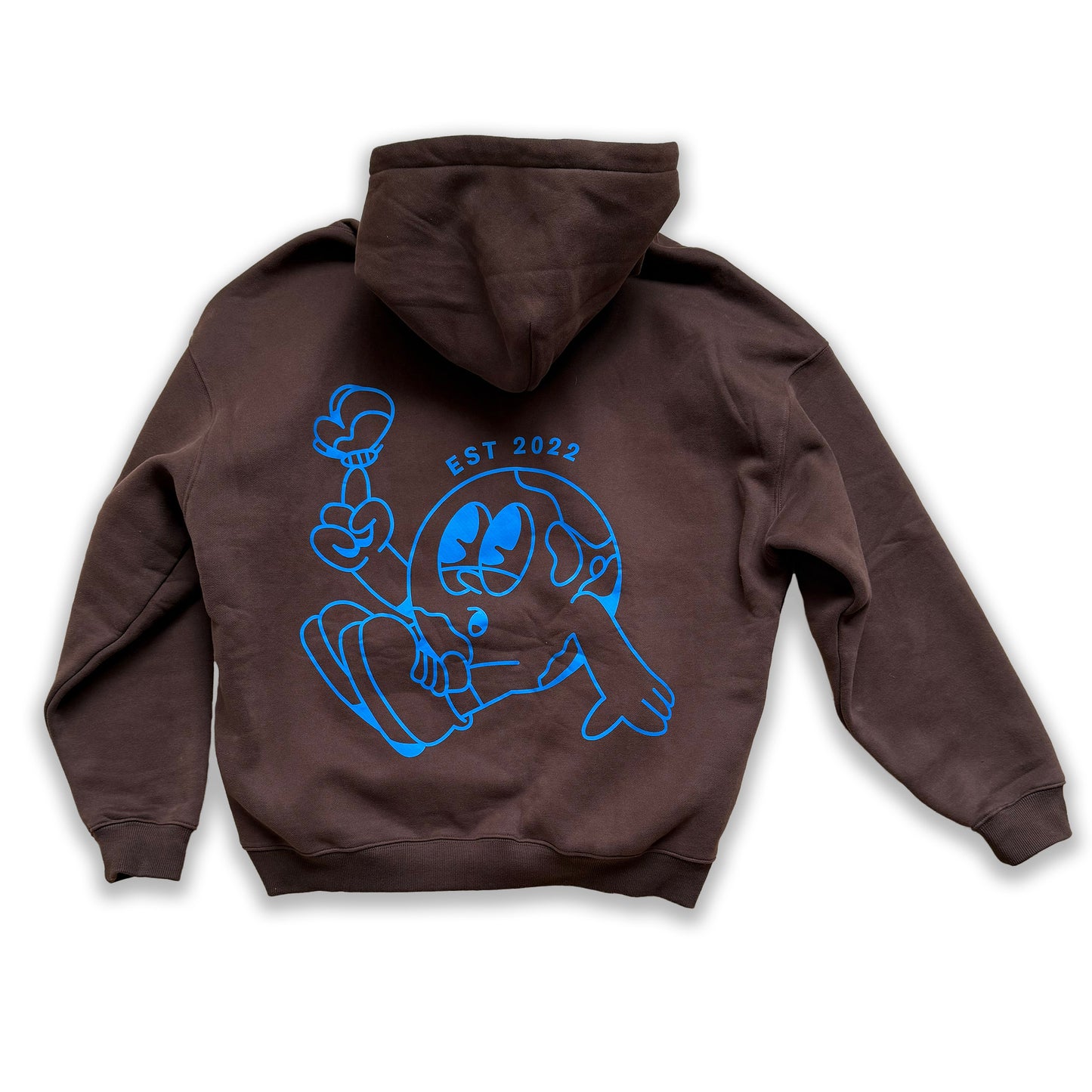 A'REVE Oversized Hoodie - Brown
